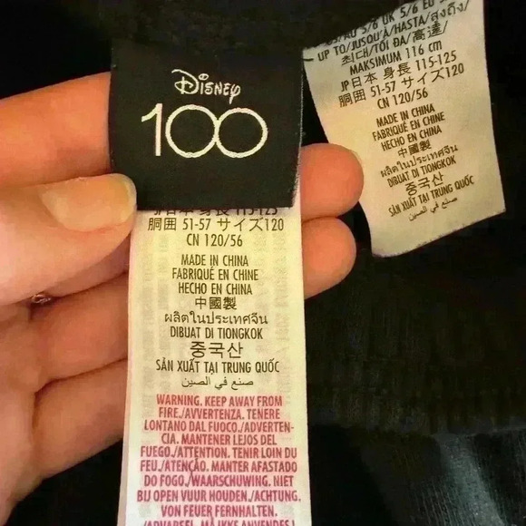 Kids Walt Disney World Joggers Disney 100 size 5/6 - Picture 7 of 7